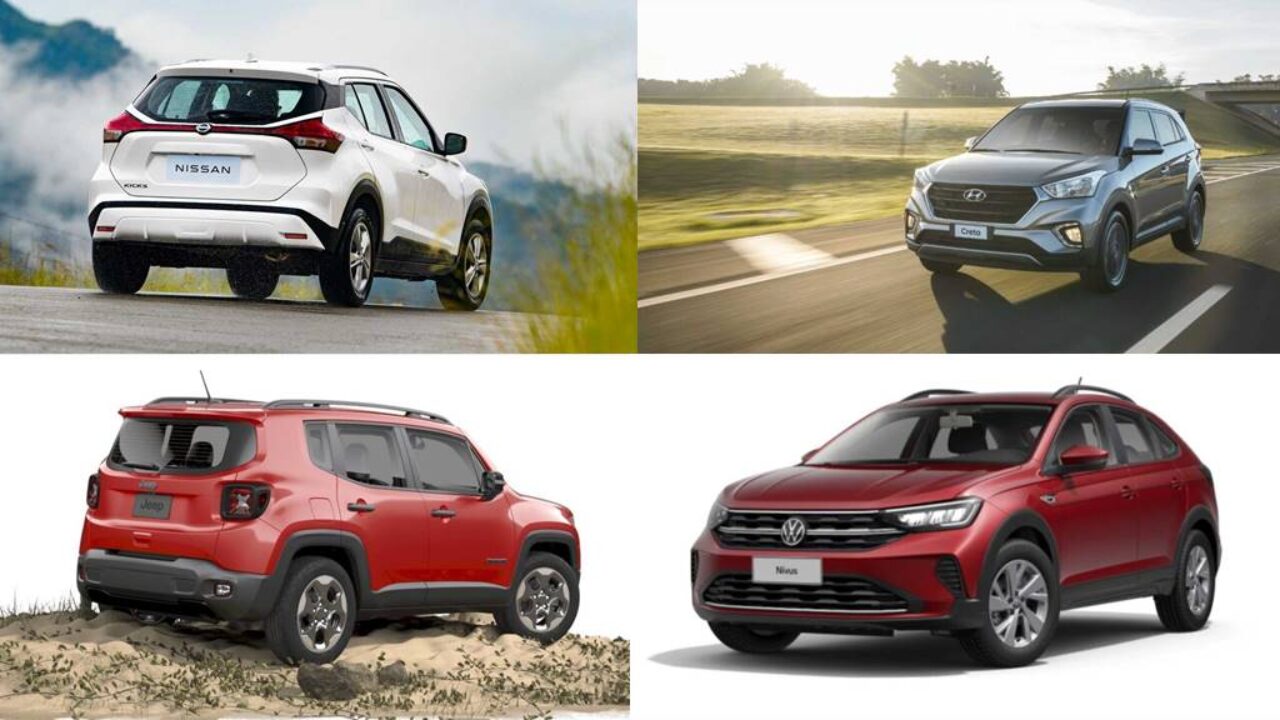 SUVs dominam: veja 10 carros com câmbio automático mais vendidos em janeiro  - 17/02/2020 - UOL Carros