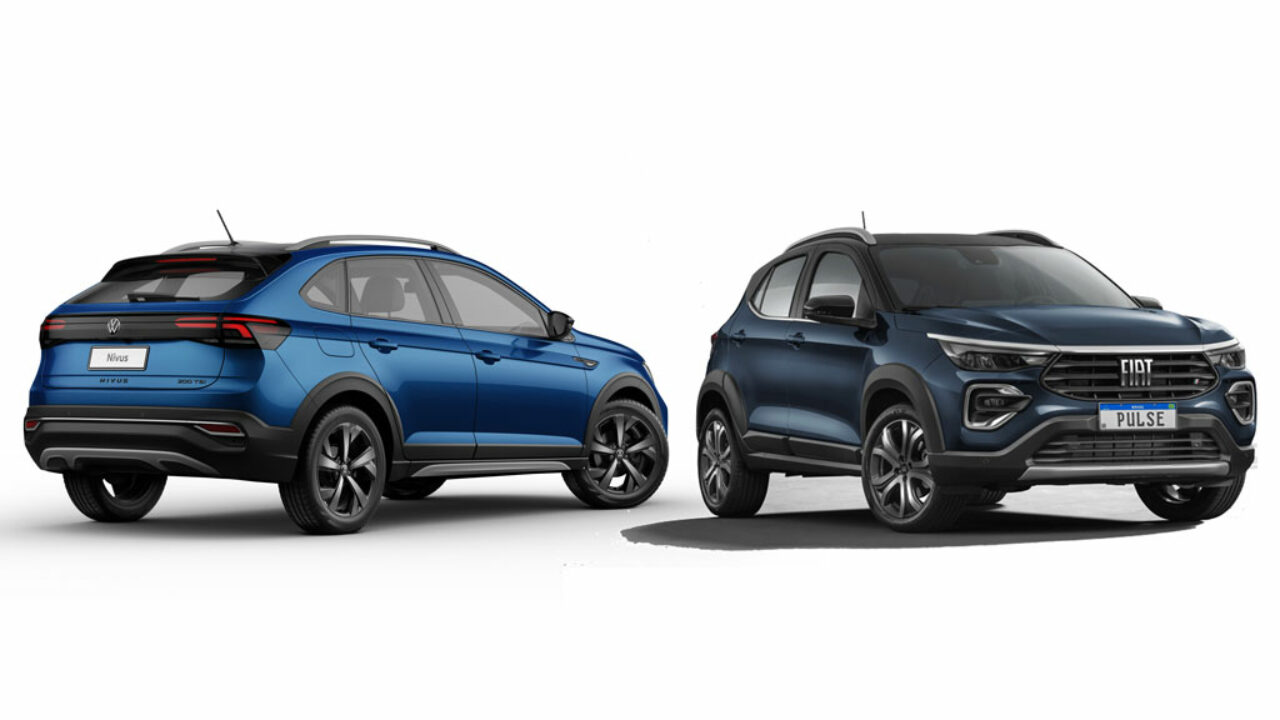 Carros na Web  Comparativo entre Volkswagen Nivus e Fiat Pulse