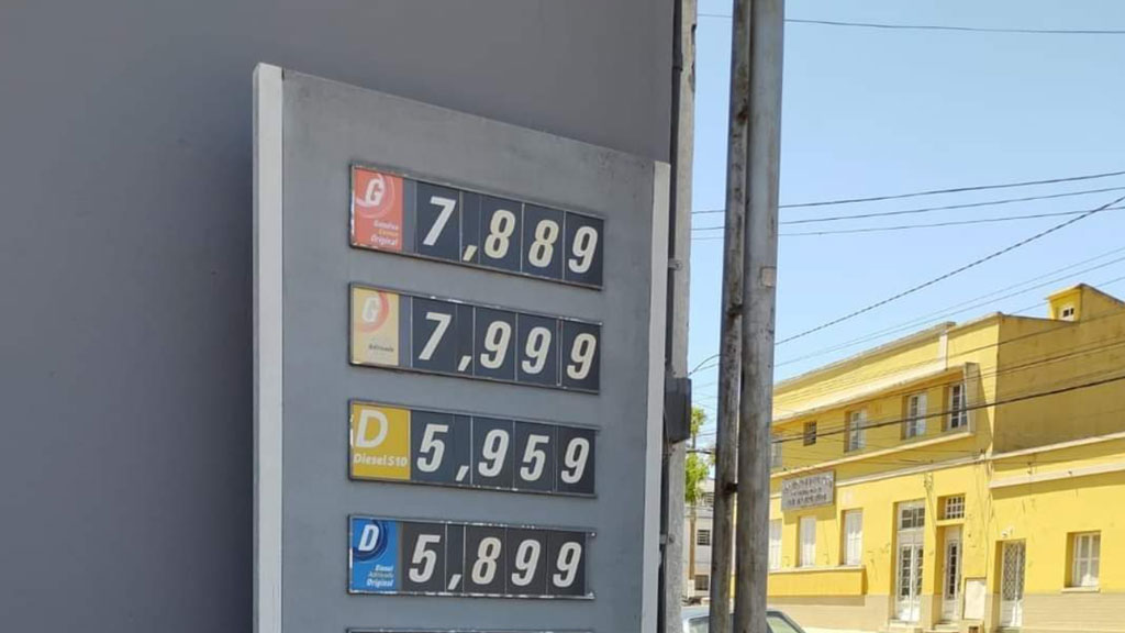 Preço combustível