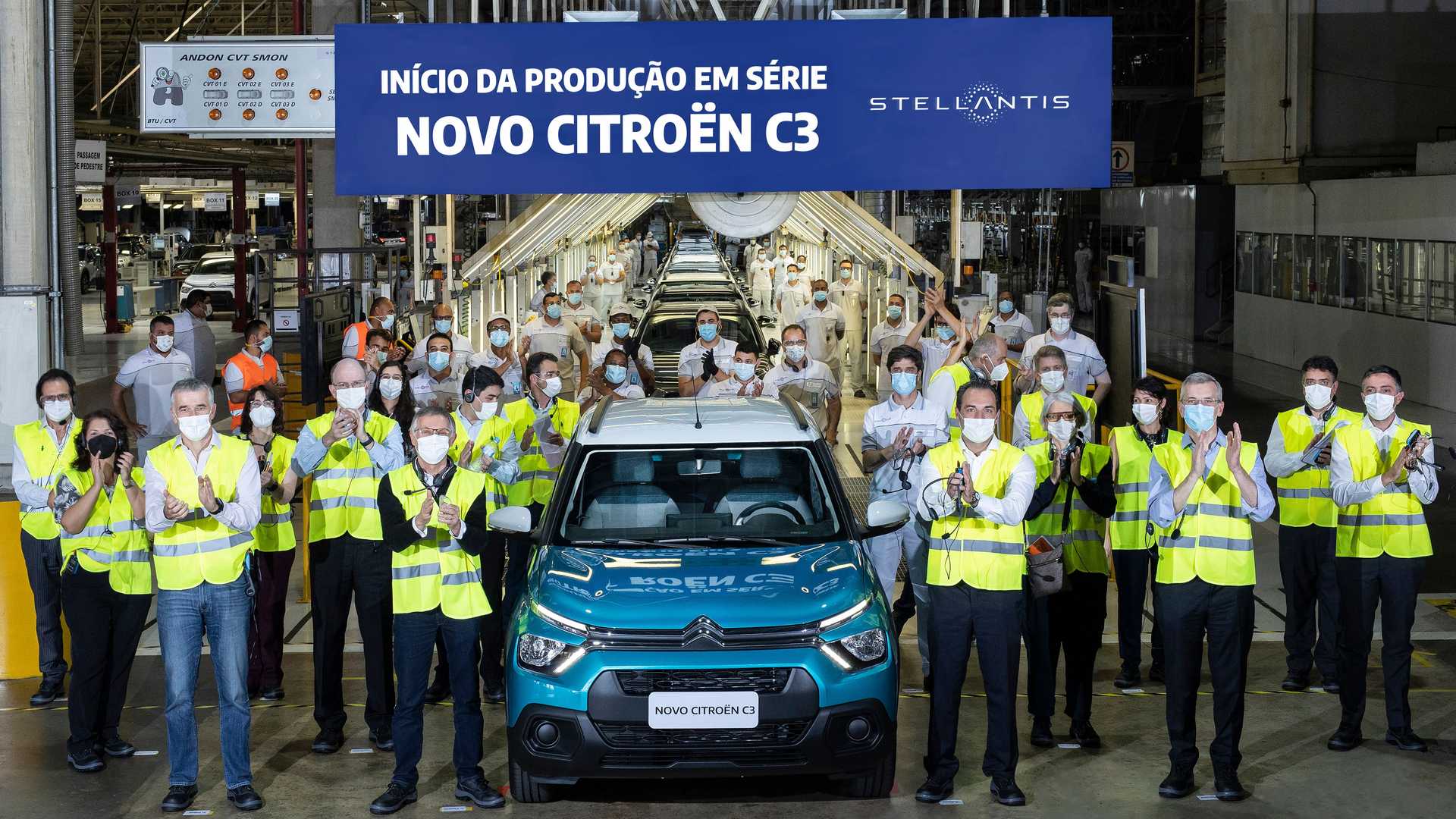 Novo Citroën C3 começa a ser produzido no Brasil