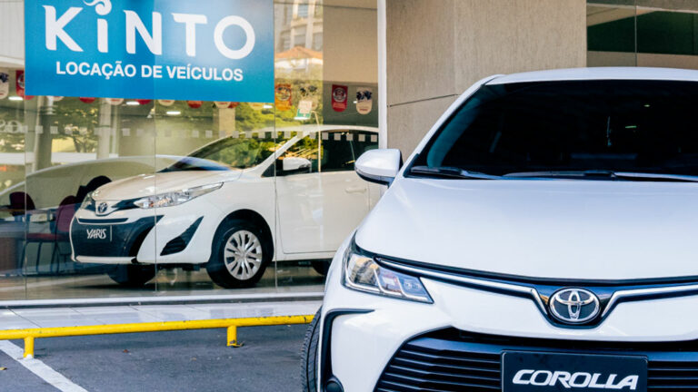 Kinto carros Toyota por assinatura