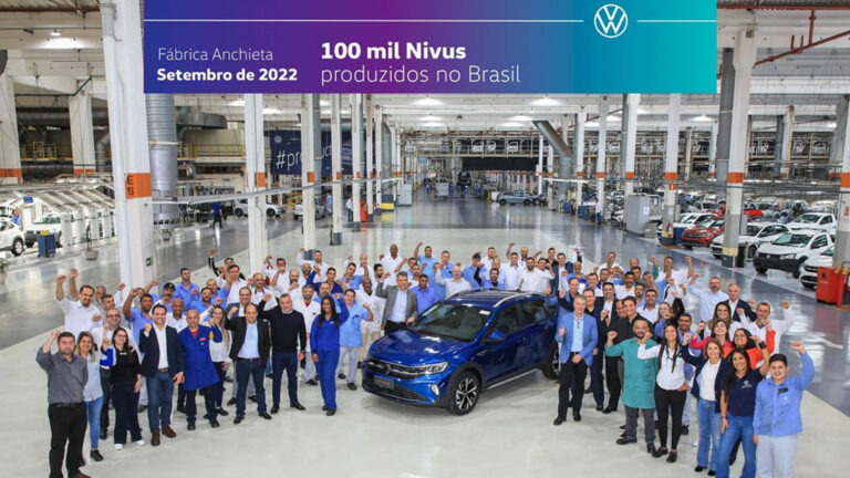 VW Nivus 100 mil unidades