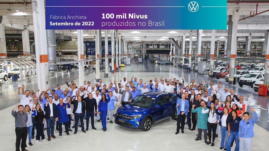 VW Nivus 100 mil unidades