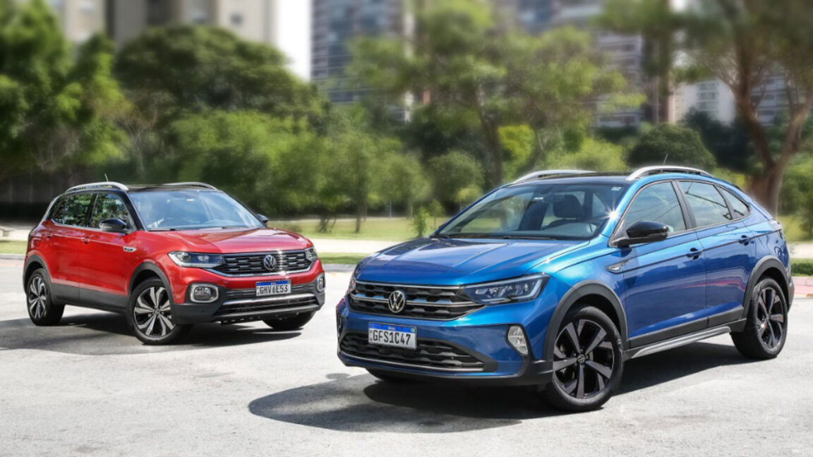 Volkswagen CNPJ em março de 2023 - Foto de Nivus e T-Cross