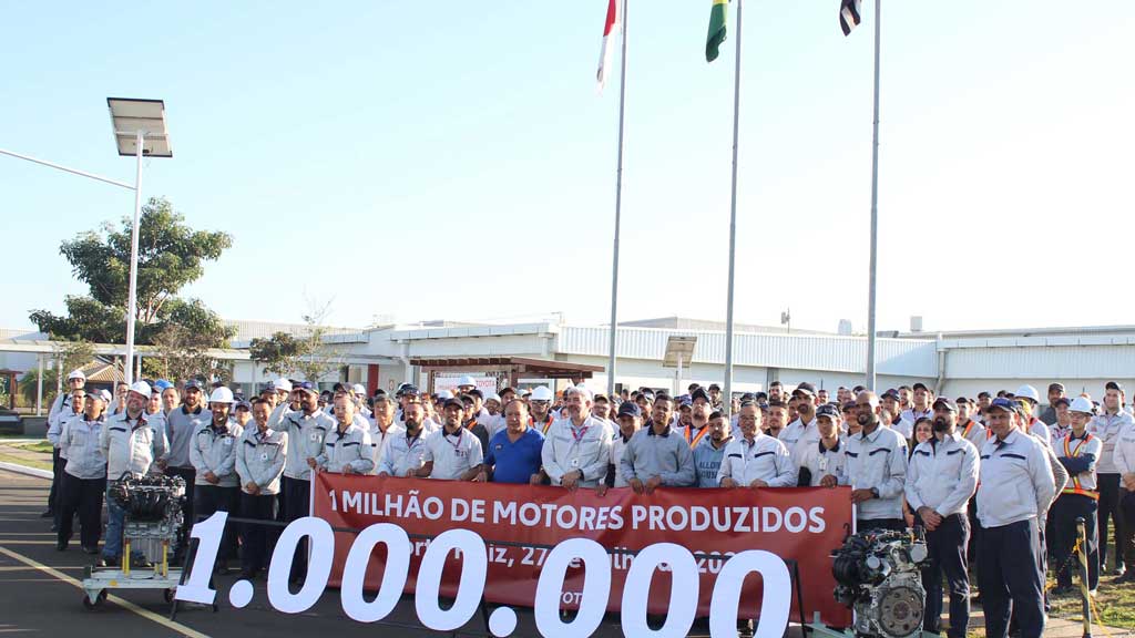 Fábrica de motores da Toyota em Porto Feliz