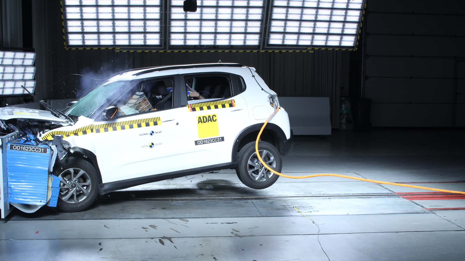 Latin NCAP: Citroën C3 zera em teste de colisão, veja