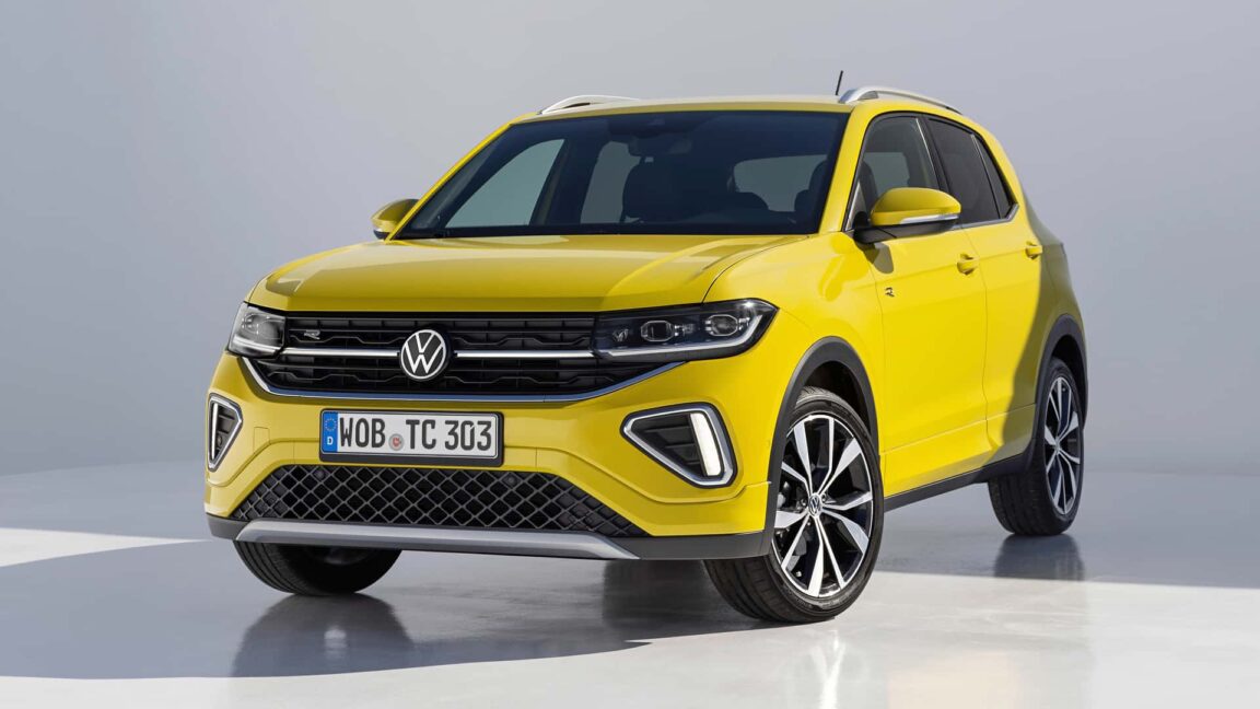  Esperado en Brasil, el Volkswagen T-Cross europeo se renueva por dentro y por fuera