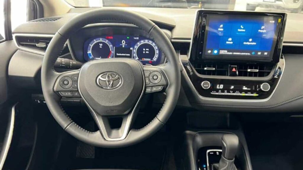Toyota Corolla 2024 - Interior: Fotos: @proflucastorres