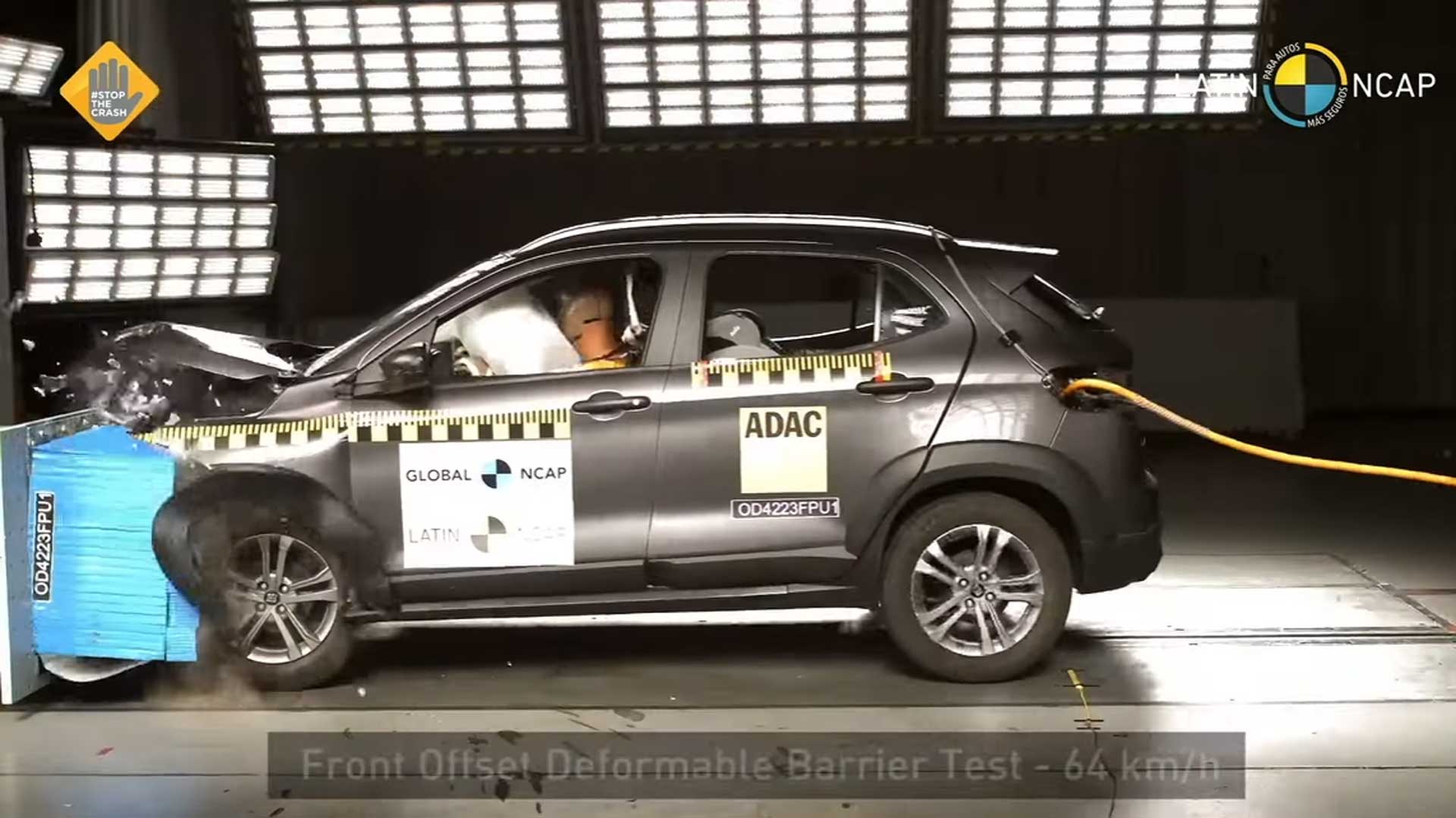 Latin NCAP: Fiat Pulse derrapa em teste de segurança