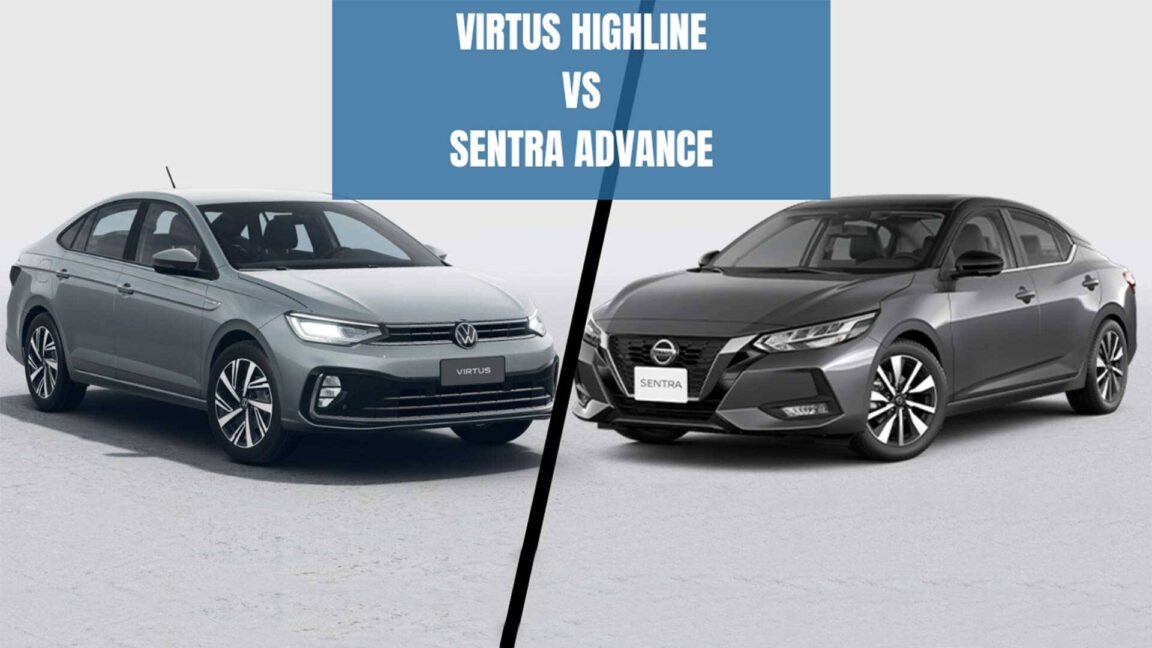 Comparativo: VW Virtus Highline x Nissan Sentra Advance