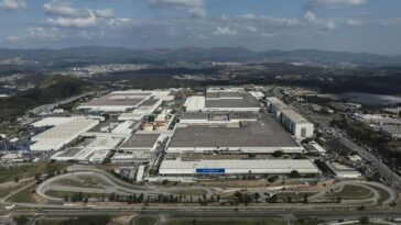 Fábrica da Stellantis em Betim, Minas Gerais