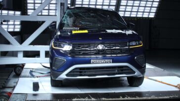 Volkswagen T-Cross 2025 passa pelo teste de colisão lateral do Latin NCAP