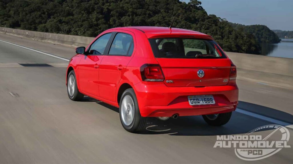 VW Gol 2019 Automático Vermelho