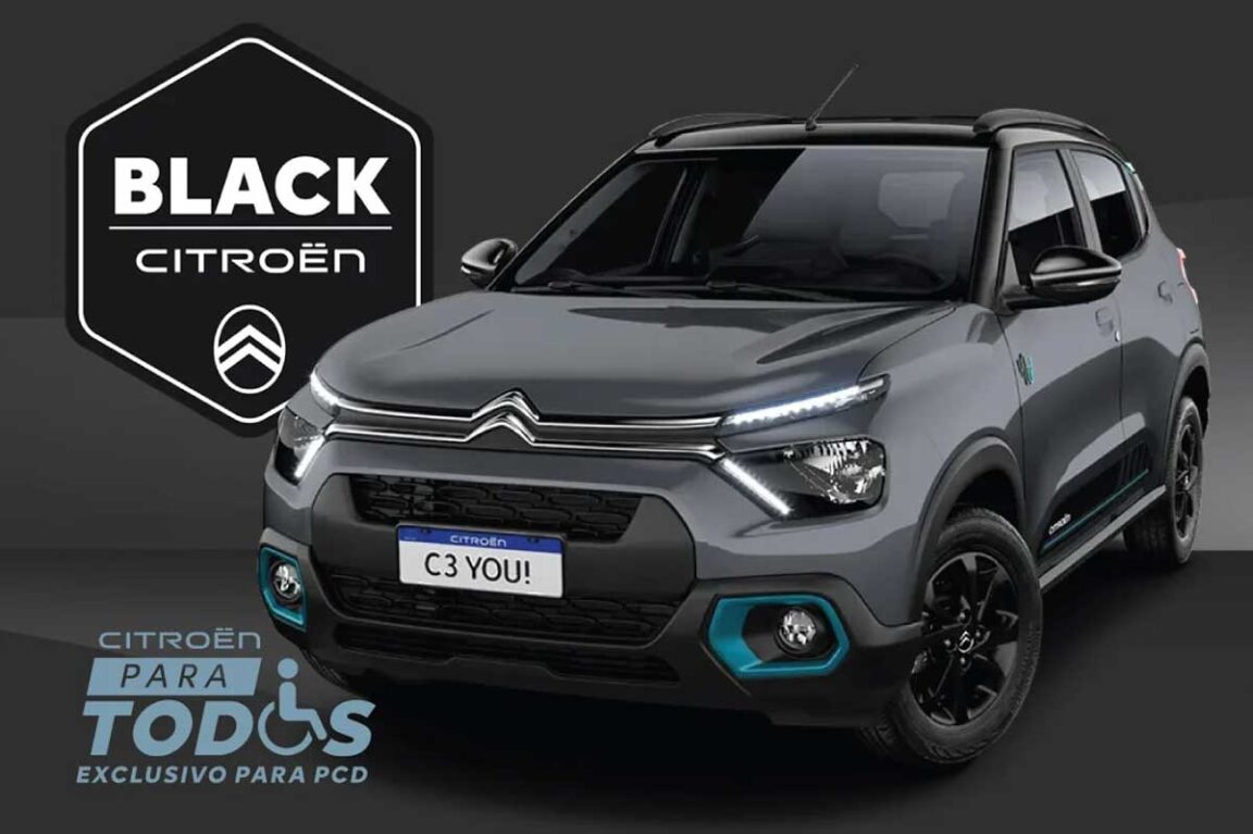 Black Friday Citroën para PCD em novembro de 2024